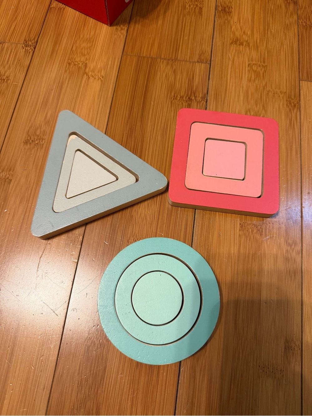 KiwiCo panda crate shapes puzzle